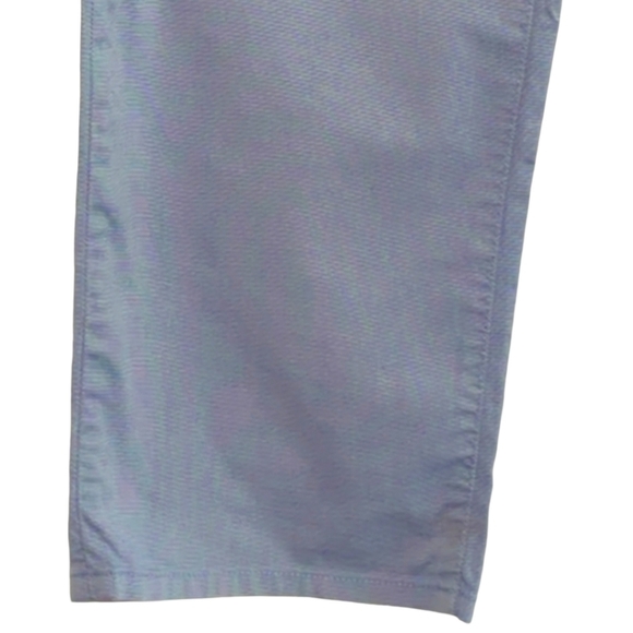 Massimo Dutti Men's Calidad Blue Textured Casual Fit Pants Size 38/34 - Picture 3 of 12